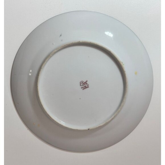 Satsuma Japanese Moriage Gold Leaf Goddess & Immortals Plate 5.5" - Picture 5 of 6